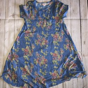 EUC XXS Lularoe Floral Carly